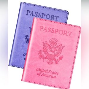 Passport holder cover wallet